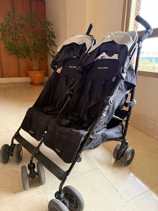 Carrito Gemelar Maclaren