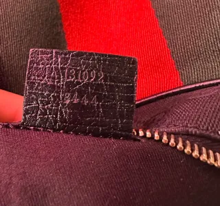 Bolso Gucci Horsebit Negro Tamaño maxi con funda