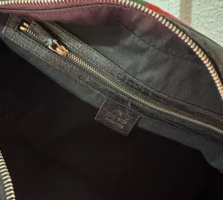 Bolso Gucci Horsebit Negro Tamaño maxi con funda