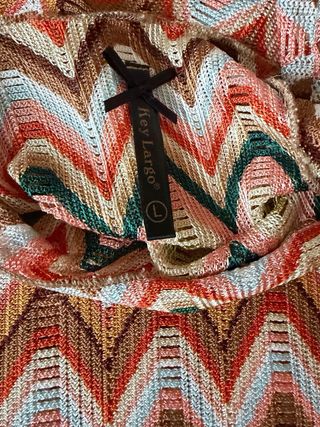 Jersey zigzag multicolor