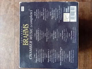 Cofanetto 12 CD Brahms Musica da Camera