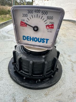 Depósito Dehoust Tanque 2 en 1 HDPE 720 litros