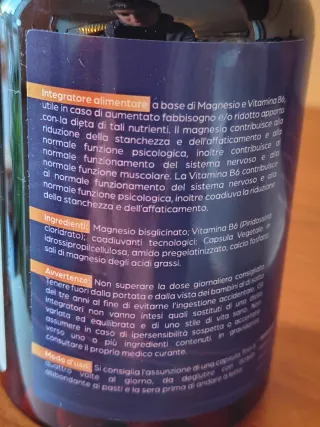 Magnesio Bisglicinato Salusei Made in Italy