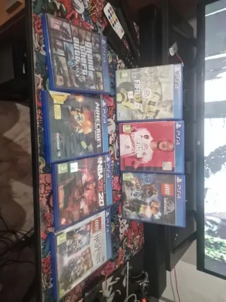 Lote 4 Juegos PS4