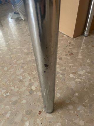 Mesa Cocina Cristal y 4 Sillas Madera