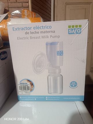 Extractor leche materna eléctrico Saro