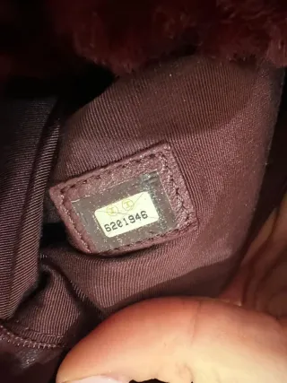 Bolso Chanel pelo rojo