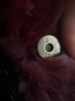 Bolso Chanel pelo rojo