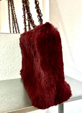 Bolso Chanel pelo rojo