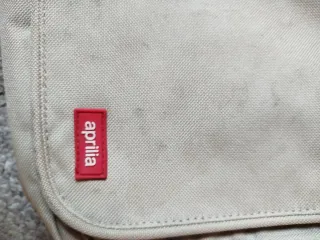 Zaino Aprilia beige e blu