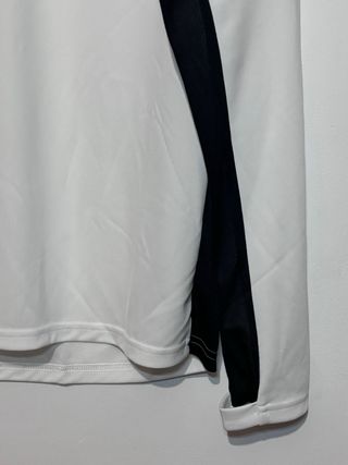 Sudadera Nike Media Cremallera Blanca y Negra