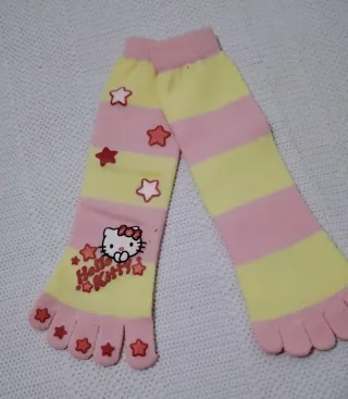 Calzini a dita Hello Kitty bambina