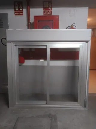 Ventana Balconera Aluminio Corredera