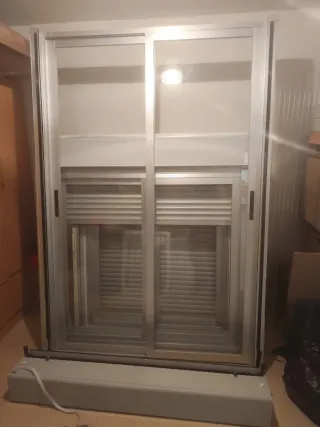 Ventana Balconera Aluminio Corredera