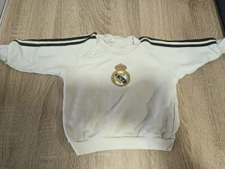 Conjunto Real Madrid Bebé Blanco talla 74cm Adidas