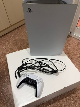 Playstation 5 PS5 Sony Blanca y Negra