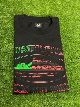 Camiseta Corteiz x Denim Tears Negra Talla M