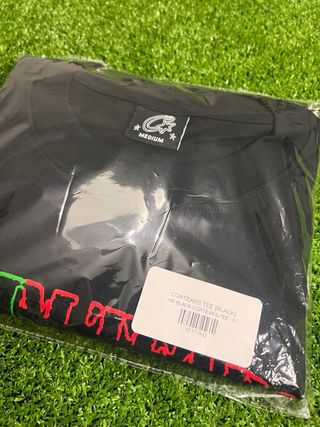 Camiseta Corteiz x Denim Tears Negra Talla M