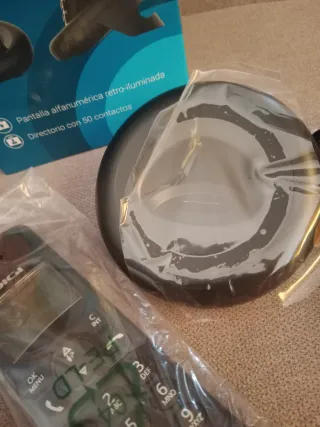 Teléfono Inalámbrico Negro