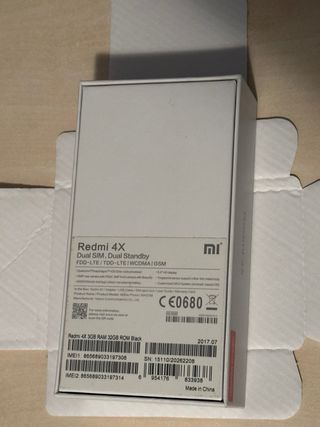 Xiaomi Redmi 4X 32GB Negro