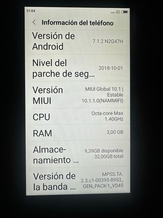 Xiaomi Redmi 4X 32GB Negro