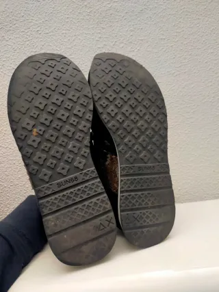 Sneakers Sun68 donna paillettes militari