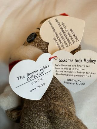 Peluche TY Beanie Babies Mono Original