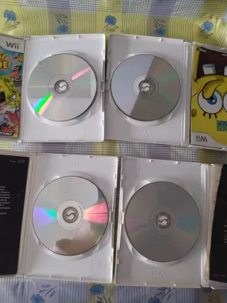 Juegos Wii: Spongebob, Rayman, Celebrity