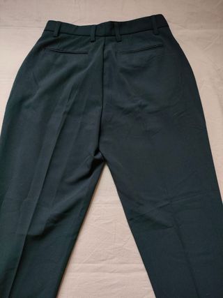 Pantalón Chino Slim Fit Lefties Hombre Negro