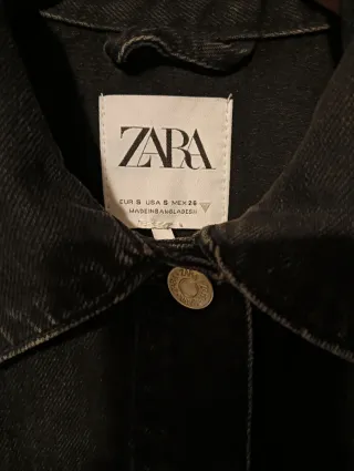 Mono Zara Negro Talla S