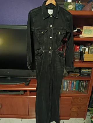 Mono Zara Negro Talla S