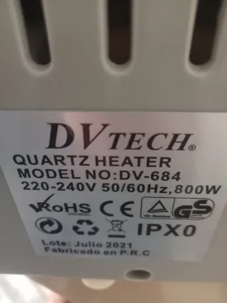 Calefactor infiernillo