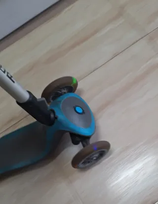 Patinete 3 ruedas luces