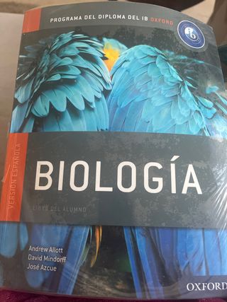 IB Biologia Libro del Alumno: Programa del Dipl...