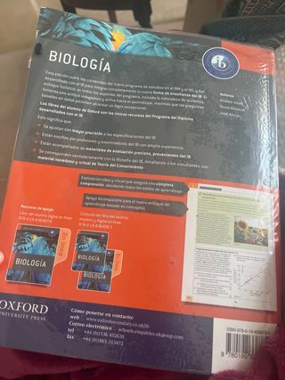IB Biologia Libro del Alumno: Programa del Dipl...