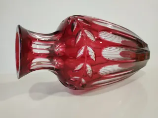 Vaso WMF in cristallo Rosso/trasparente