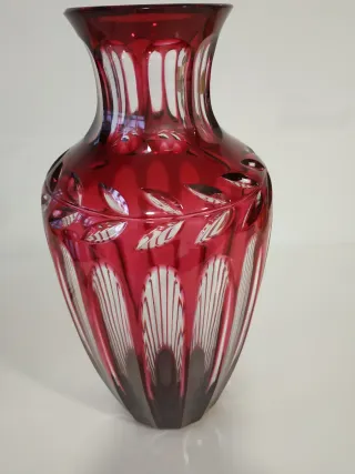 Vaso WMF in cristallo Rosso/trasparente