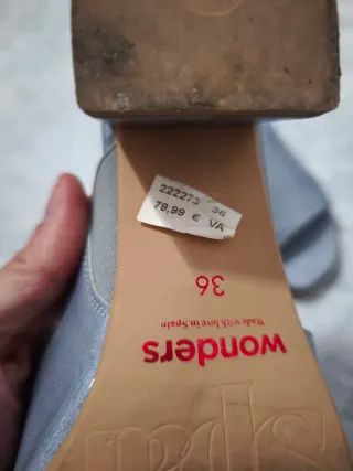 Sandalias mule Wonders