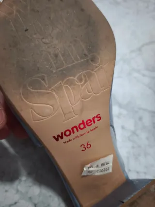 Sandalias mule Wonders