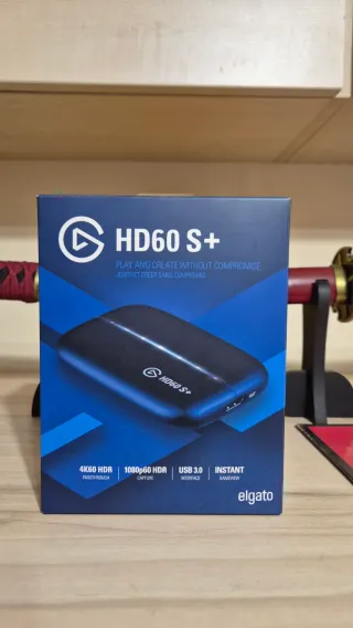 Capturadora Elgato HD60 S+