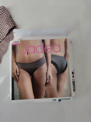 Slip Jadea donna rosa pizzo quadretti taglia 3