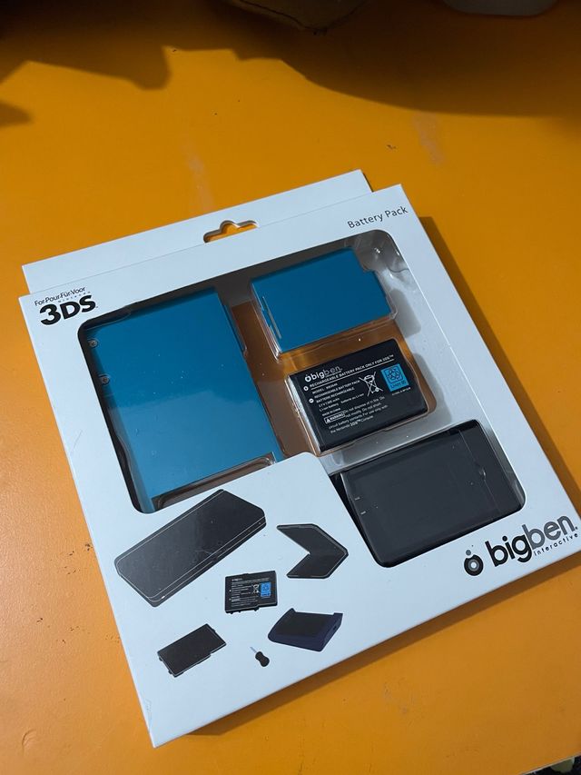 Pacchetto batteria per 3DS turchese