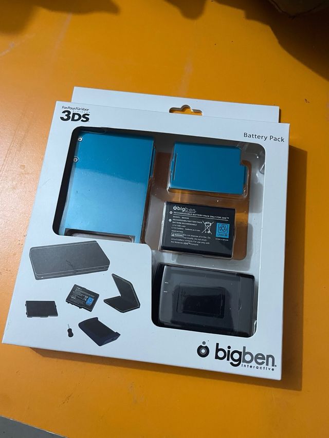 Pacchetto batteria per 3DS turchese