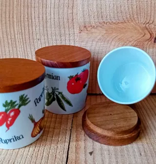 Barattoli porcellana Gerold Tettau W.Germany   '60