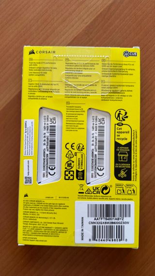 Corsair Vengeance DDR5 White 6000MHz 2x16GB CL30