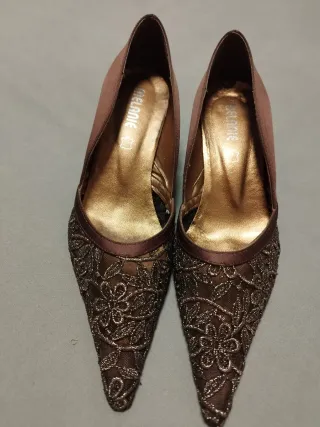 Zapatos de tacón (Melanie)macrame imperio