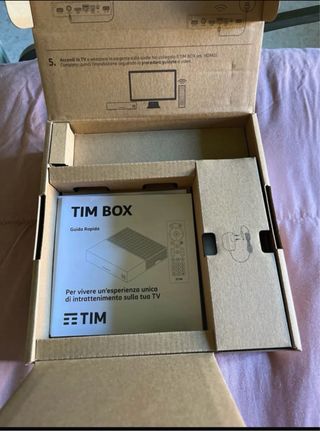TIM Box nero