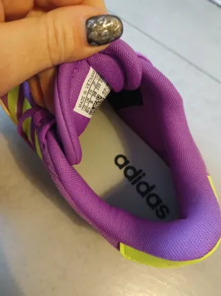 Adidas VL Cort Bold Morado y Verde