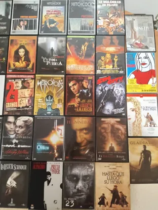 OFERTA LOTE Colección Películas DVD Terror PACK