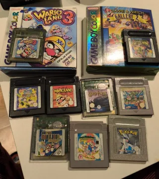 Lote 9 Juegos Game Boy Color Nintendo